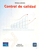 Libro | Control de calidad | Autor:Besterfield | 8ed | Libros de Ingeniería