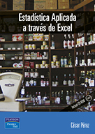Libro | Estadística aplicada a través de excel | Autor:Perez | 1ed | Libros de Matemáticas